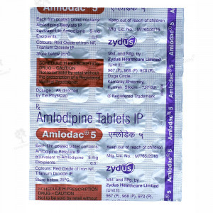 AMLODAC 5 MG TAB (30 TAB)