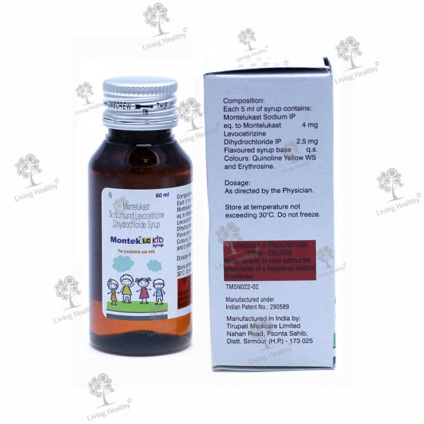 MONTEK LC KID SYRUP (60ML)