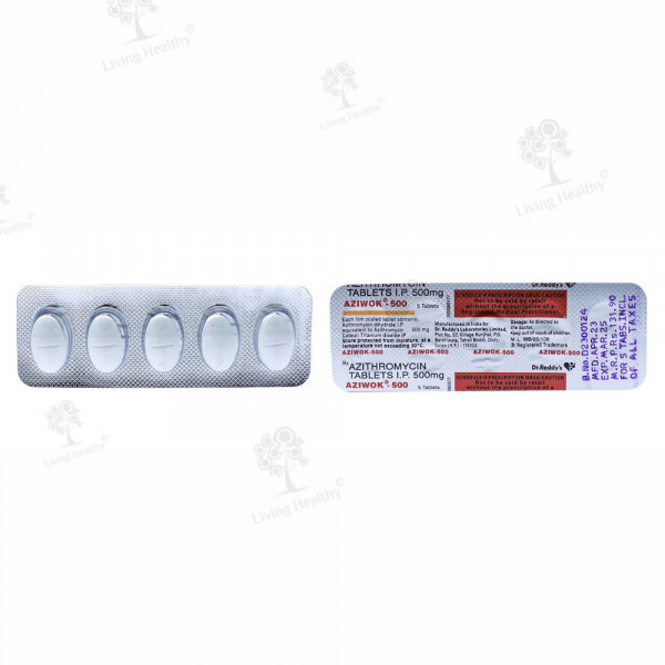 AZIWOK 500 MG TAB (5 TAB)