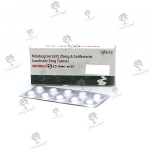 MIRBEG S 25 MG TAB (10TAB)
