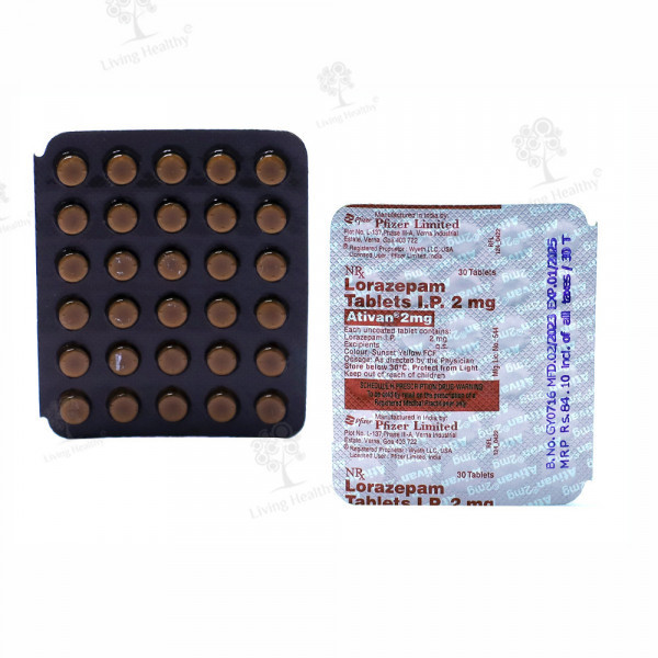 ATIVAN 2 MG TAB (30 TAB)