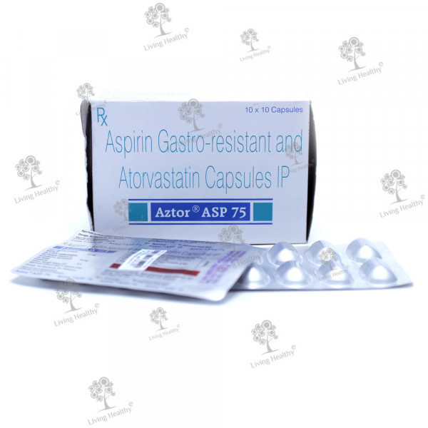 AZTOR ASP 75 MG CAP (10 CAP)