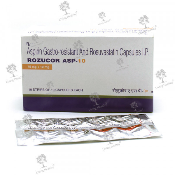 ROZUCOR ASP 10 MG CAP (10 CAP)