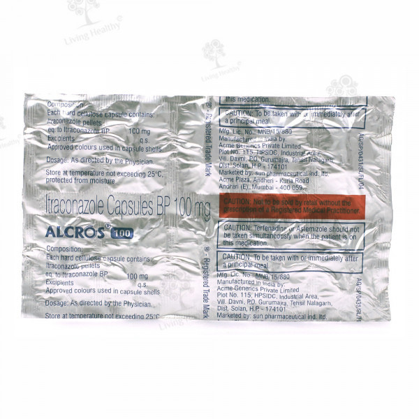 ALCROS  100  CAP (10CAP)