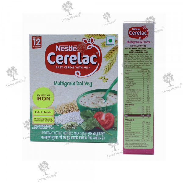 CERELAC 4 MULTI GRAIN DAL VEG  (300GM)