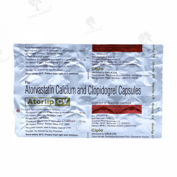 ATORLIP CV CAP (10 CAP)