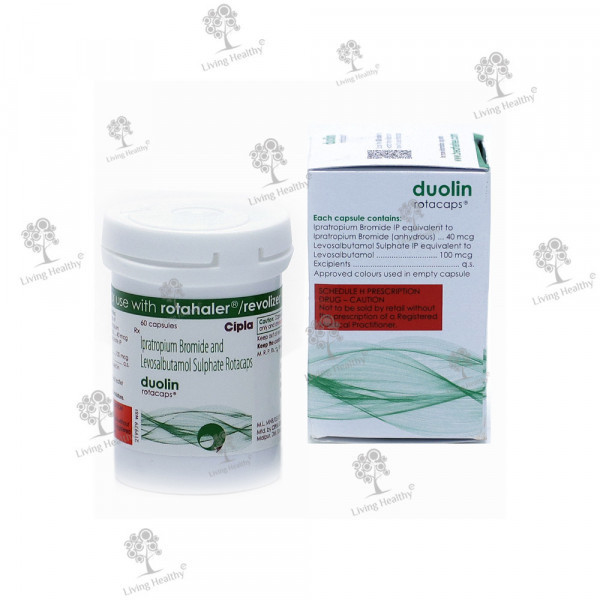 DUOLIN  ROTACAPS (60 CAP)