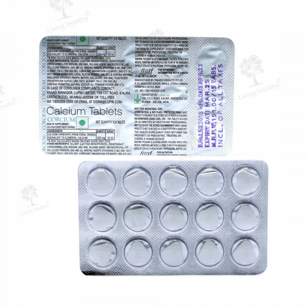 CORCIUM TAB  (15TAB)