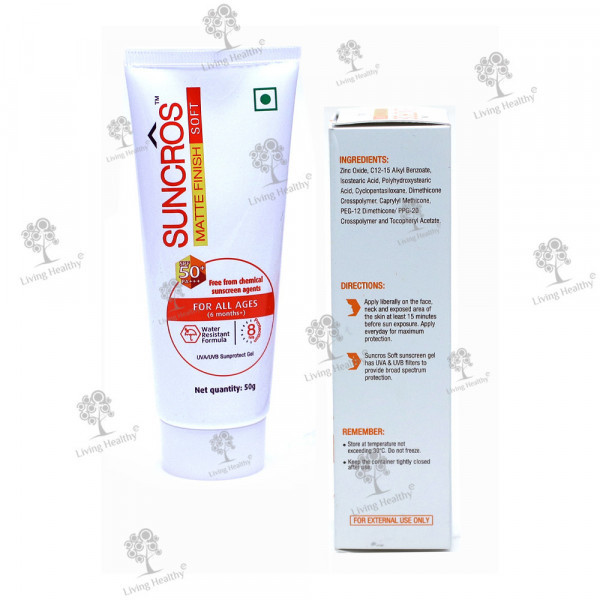 SUNCROS SOFT SPF 50 GEL (50GM)