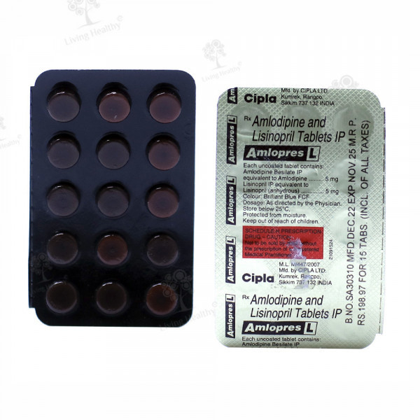 AMLOPRES L TAB (15 TAB)