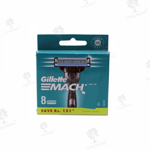 GILLETTE MACH 3 CART. (8 PCS)