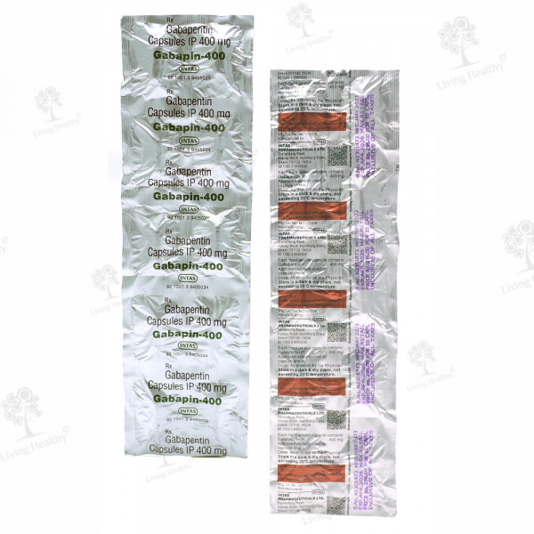 GABAPIN 400 MG CAP (10CAP)