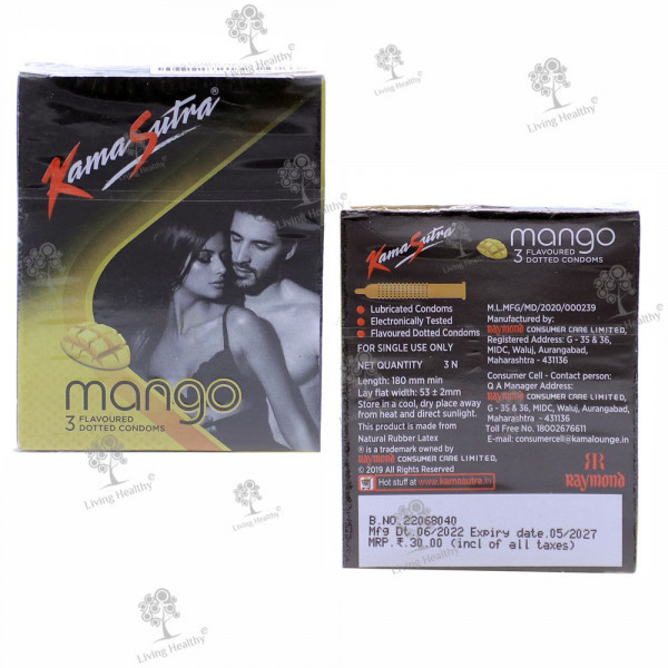 KS CONDOMS (MANGO)  (3PCS)