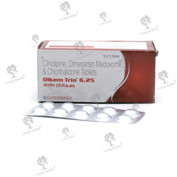 OLKEM TRIO 6.25 MGTAB (10 TAB)