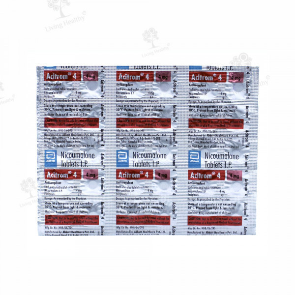 ACITROM 4 MG TAB (30 TAB)