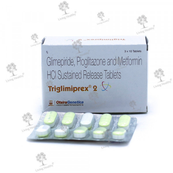 TRIGLIMIPREX 2 MG TAB (10 TAB)
