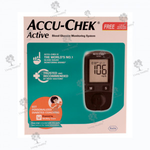 ACCU CHEK BLOOD GLUCOSE MONITOR (1 PCS)