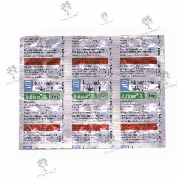 ACITROM 3 MG TAB (30TAB)