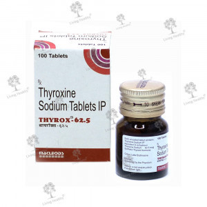 THYROX 62.5 MG TAB (100TAB)