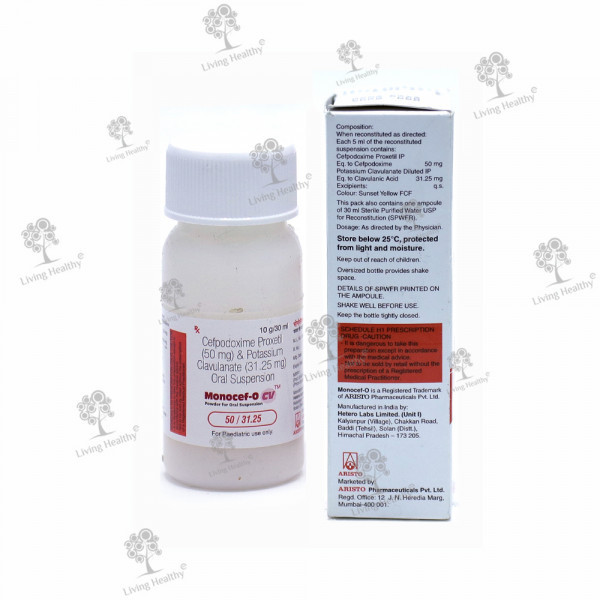 MONOCEF O CV DRY SYP (30 ML)