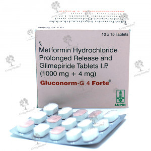 GLUCONORM G 4 FORTE TAB (15 TAB)