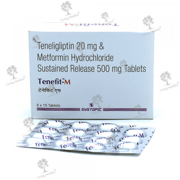 TENEFIT M 20/500 MG TAB  (15 TAB)