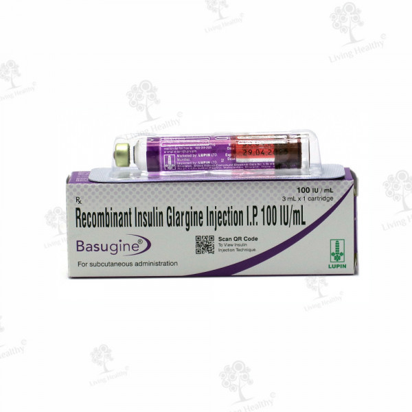 BASUGINE 100IU/ML CART.3ML  (1 PCS)