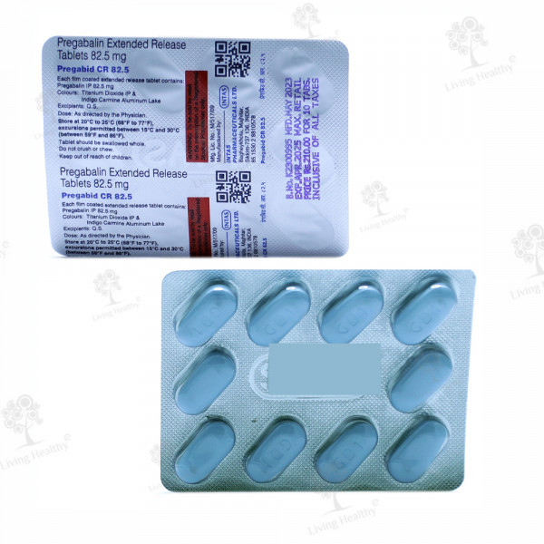 PREGABID CR 82.5 MG (10 TAB)