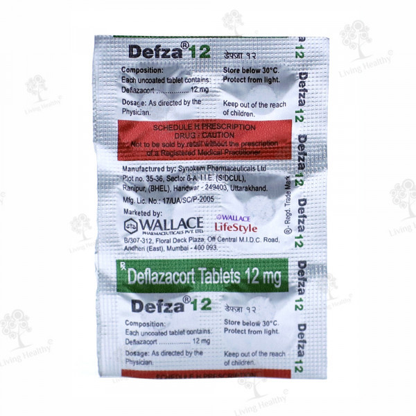 DEFZA 12 MG TAB (6TAB)