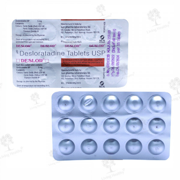 DESLOR 5 MG TAB (15 TAB)