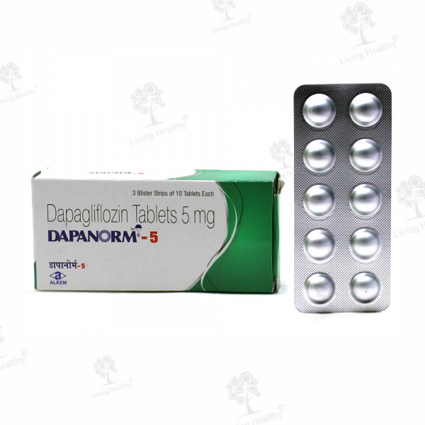 DAPANORM 5 MG TAB (10 TAB)