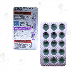 FEBUSTAT 80 MG TAB (15 TAB)