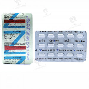 CETZINE 10 MG TAB (15 TAB)