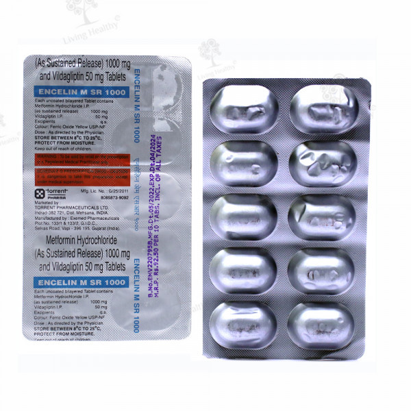 ENCELIN M SR 50/1000 MG (10 TAB)