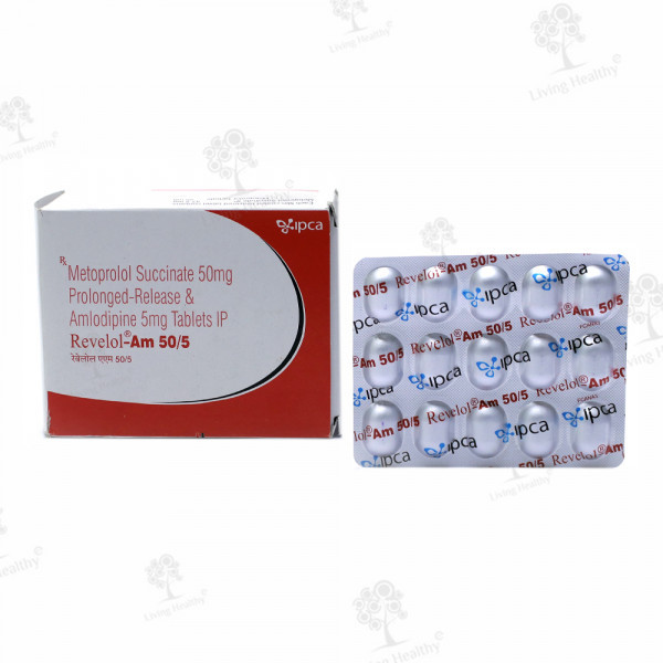 REVELOL AM 50/5 MG  (15 TAB)