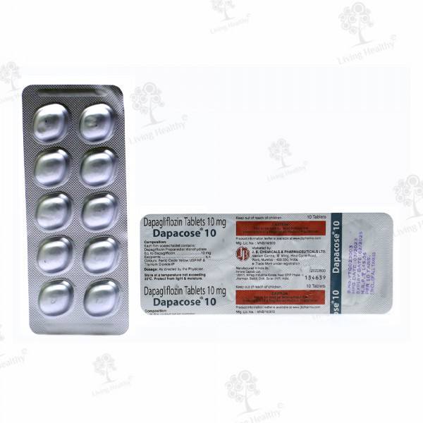 DAPACOSE 10 MG TAB (10 TAB)