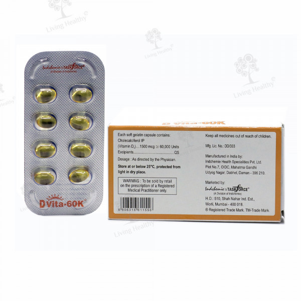 D VITA 60 K CAP (8 CAP)