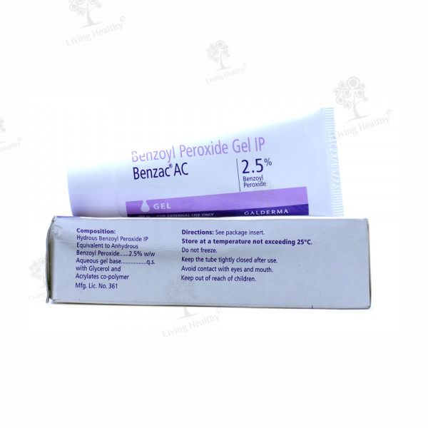 BENZAC AC 2.5% GEL (30 GM)