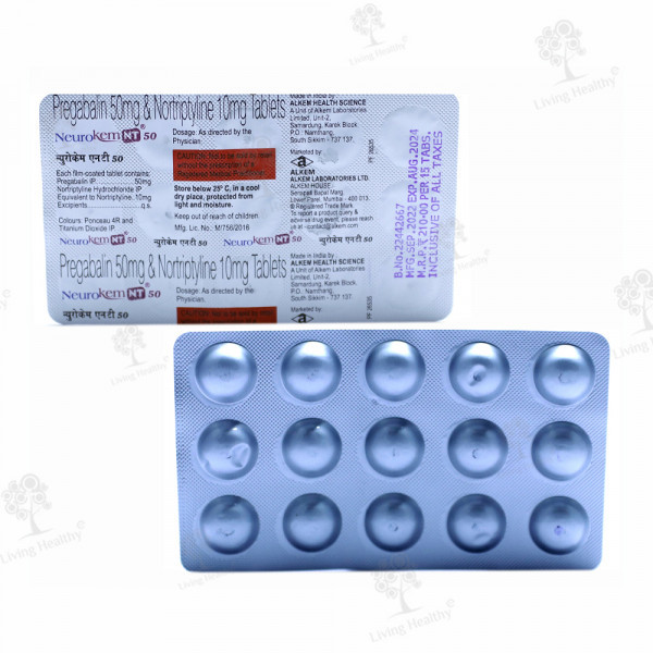 NEUROKEM NT 50 MG TAB (15 TAB)