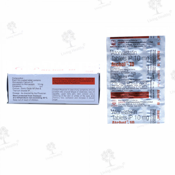 ATCHOL 10 MG  (15TAB)