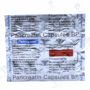 PANLIPASE CAP (15 CAP)