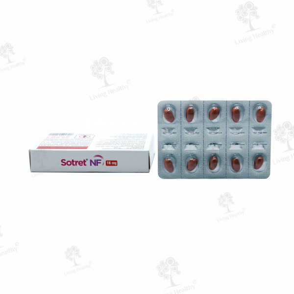 SOTRET NF 16 MG CAP (10CAP)