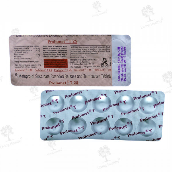 PROLOMET T 25 MG TAB  (10 TAB)