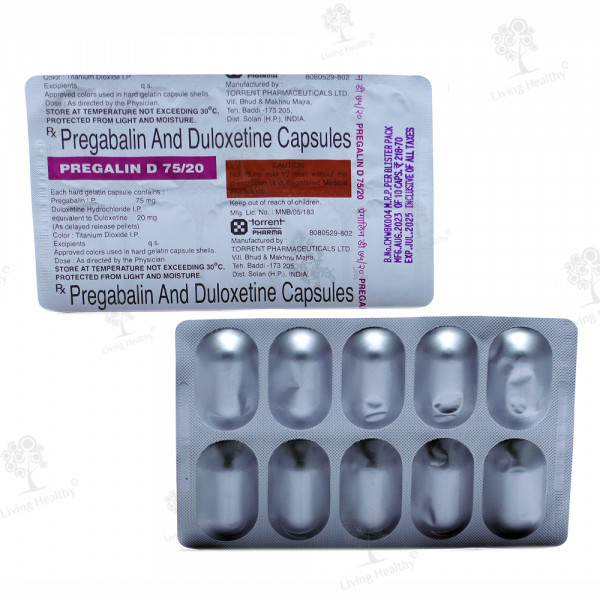 PREGALIN D 75/20 MG CAP (10 CAP)