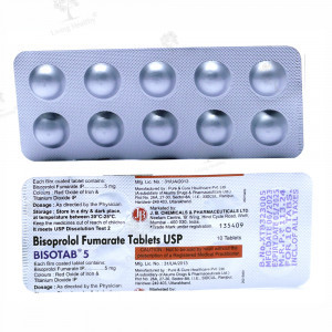 BISOTAB 5 MG TAB  (10TAB)
