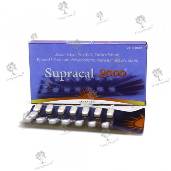 SUPRACAL 2000 MG TAB (15 TAB)
