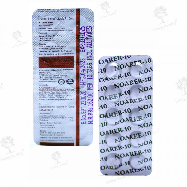 NOARER 10 MG TAB (10 TAB)