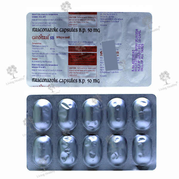 CANDITRAL SB 130 MG  CAP (10CAP)