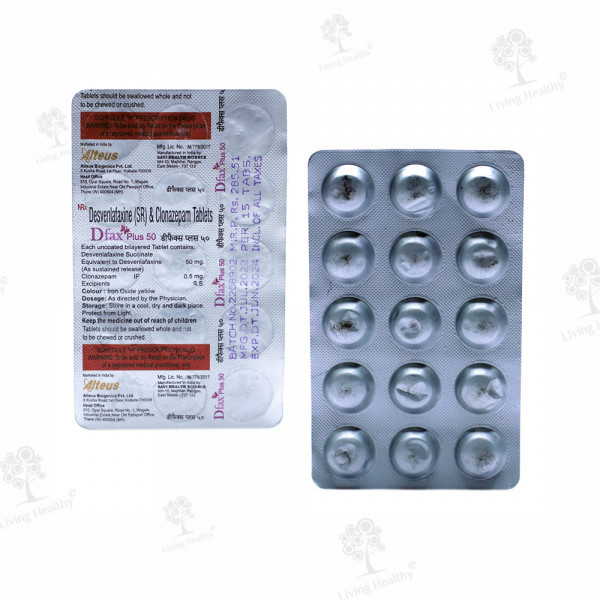 D FAX PLUS 50 MG (15 TAB)