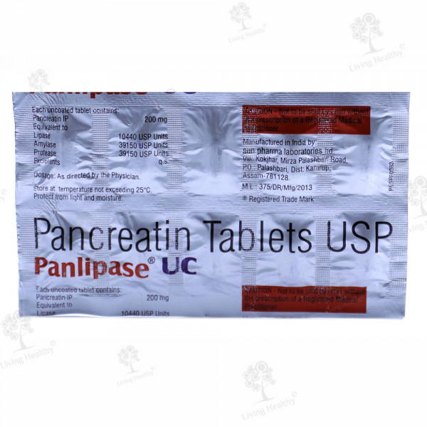 PANLIPASE UC TAB  (10 TAB)